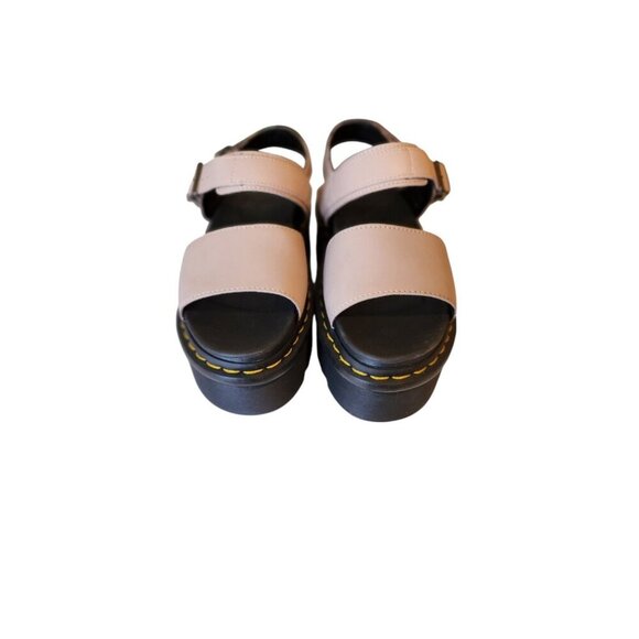 Dr. Martens Voss Quad Vintage Taupe Platform Sandal Women's Size 9 - Picture 3 of 11